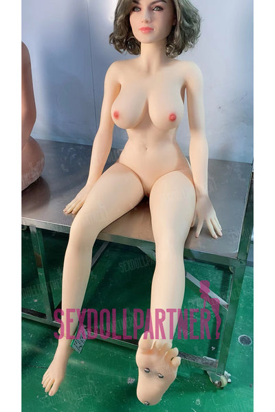 RIDMII Krista 5ft34/ 163cm  Unique Design Realistic Sex Dolls Silicone Head TPE Body Adult Love Doll