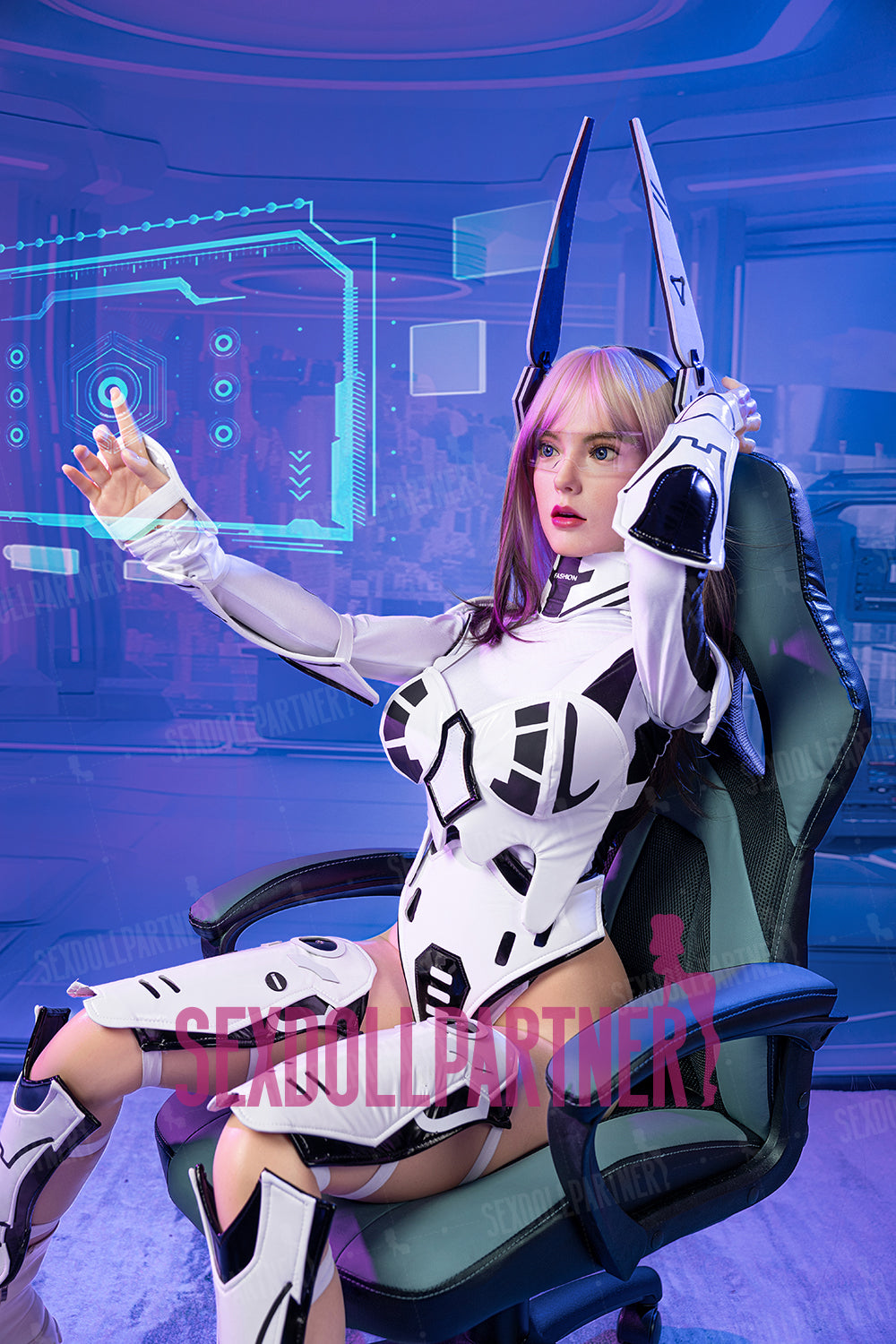 US Stock - RIDMII Tenar 5ft34/ 163cm Unique Design Silicone Head + TPE Body Newest Premium Version Smart AI Talking Robotic Sex Doll