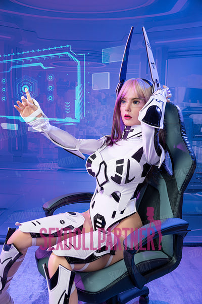 US Stock - RIDMII Tenar 5ft34/ 163cm Unique Design Silicone Head + TPE Body Newest Premium Version Smart AI Talking Robotic Sex Doll