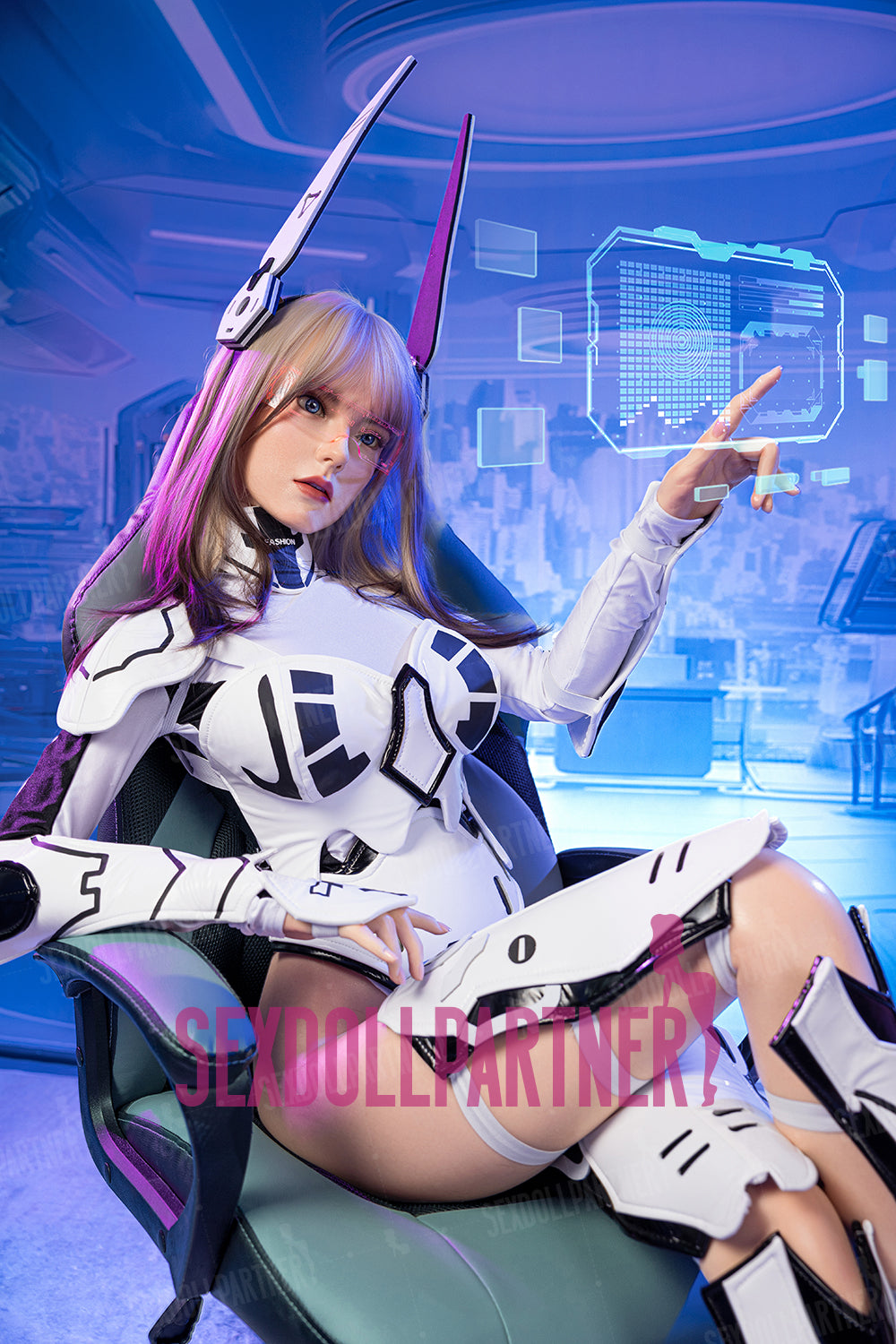 US Stock - RIDMII Tenar 5ft34/ 163cm Unique Design Silicone Head + TPE Body Newest Premium Version Smart AI Talking Robotic Sex Doll