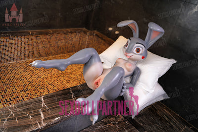 Dolls Castle Ataya 5ft51 / 168cm ROS Full Silicone Flat Chested Hentai Bunny Officer Anime Sex Doll