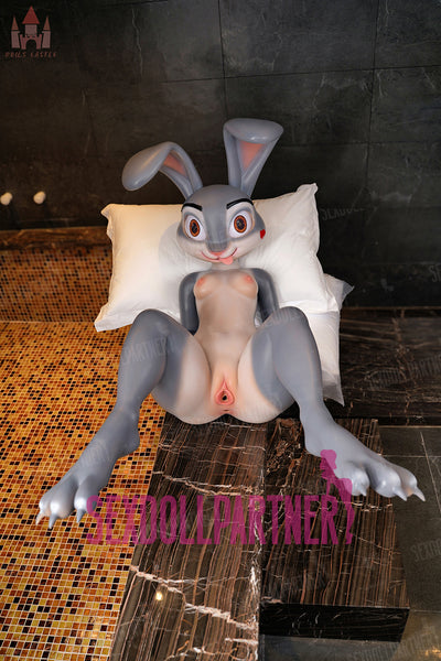 Dolls Castle Ataya 5ft51 / 168cm ROS Full Silicone Flat Chested Hentai Bunny Officer Anime Sex Doll