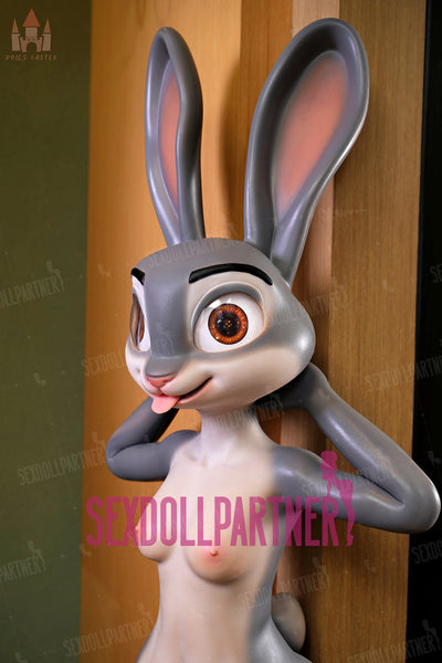 Dolls Castle Ataya 5ft51 / 168cm ROS Full Silicone Flat Chested Hentai Bunny Officer Anime Sex Doll
