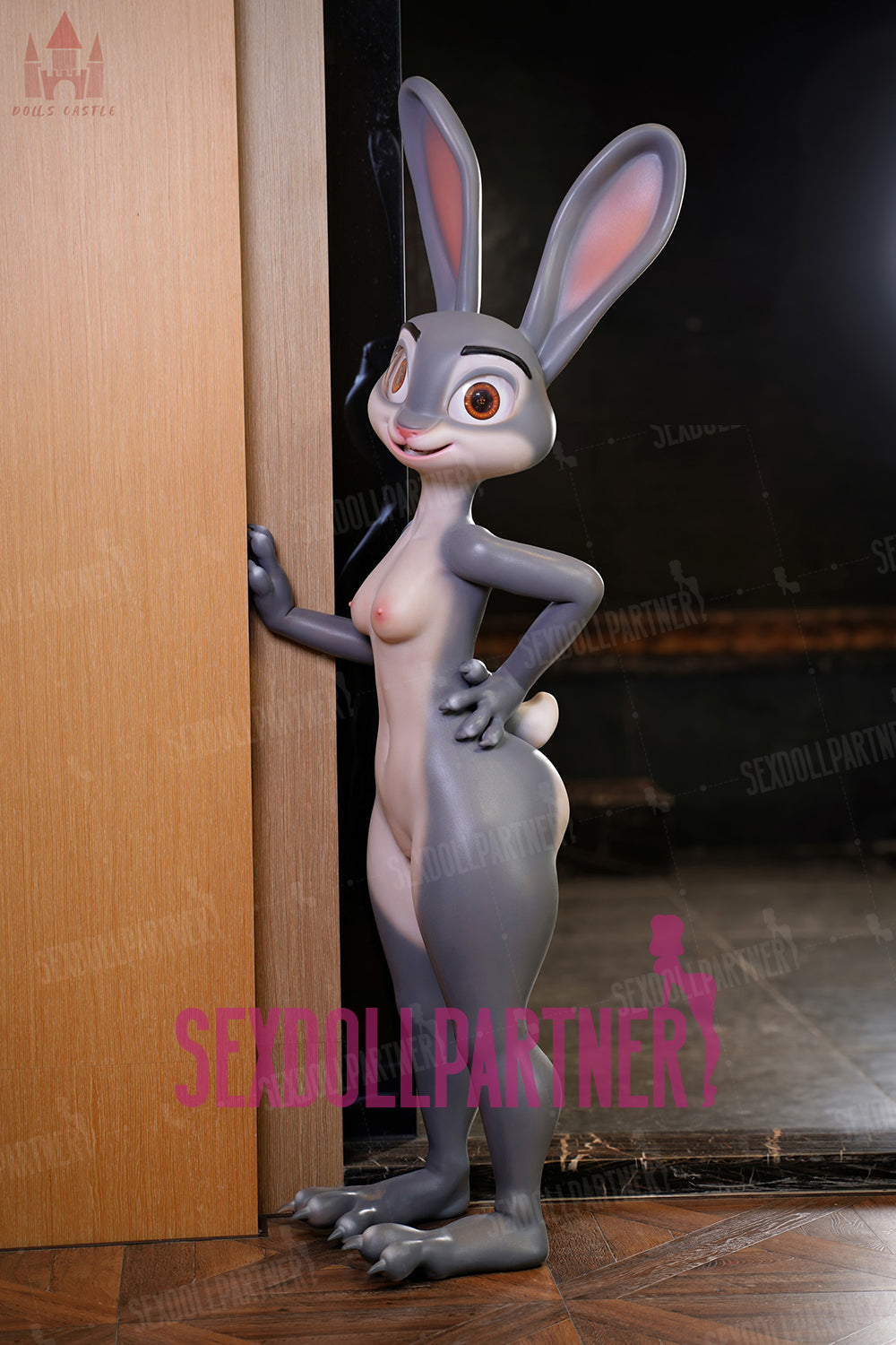 Dolls Castle Ataya 5ft51 / 168cm ROS Full Silicone Flat Chested Hentai Bunny Officer Anime Sex Doll