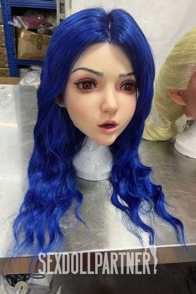 Soft Silicone #M8 Blowjob Adult ELF ROS Sex Doll Head Only