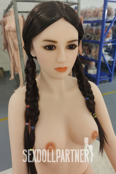 US Stock - Yumi 5ft25 / 160cm 210 Head TPE Asia Flat Chest Sex Doll