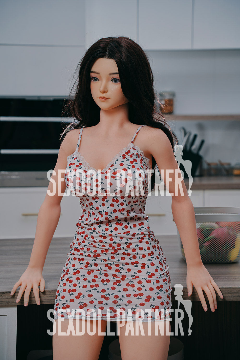 US Stock - RIDMII Olympia 5ft34/ 163cm Unique Design Silicone Head TPE Body Realistic Asian Adult Sex Doll