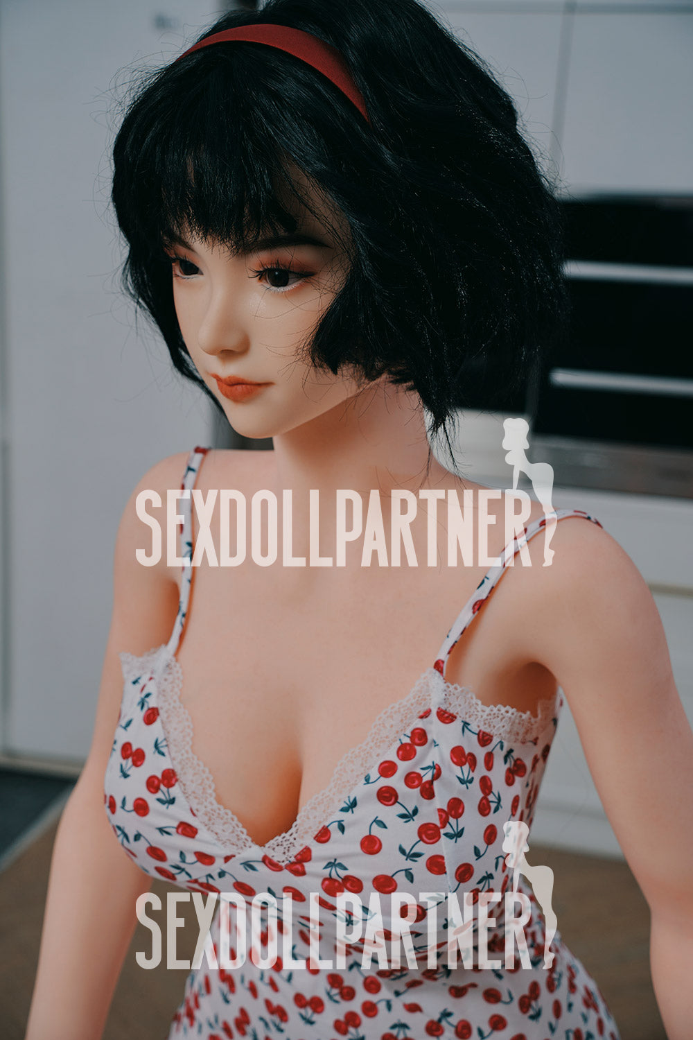 US Stock - RIDMII Phaedra 5ft34/ 163cm Unique Design Silicone Head TPE Body Asian Sex Doll For Men