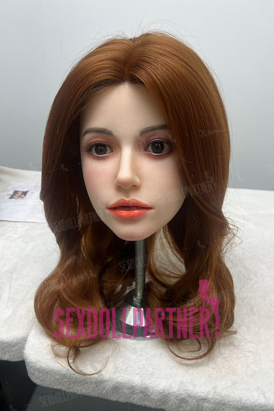US Stock - RIDMII Unique Design Jada 5ft38/ 164cm M-K14 Silicone Head TPE Body Real-life Full Size Blowjob Sex Doll