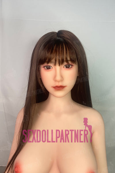US Stock - Gracie 5ft58/170cm #A60 Silicone Head + TPE Body Asian Medium-chested Realistic Love Sex Doll