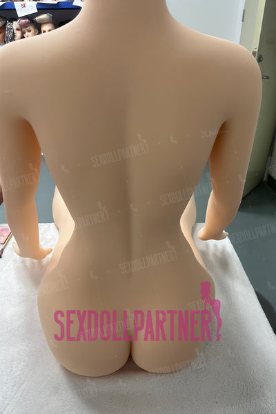 US Stock -  RIDMII Unique Design Janice 5ft25 / 160cm #M-K15 ROS Soft Silicone Head + TPE Body Big Boobs Blowjob Love Doll For Men