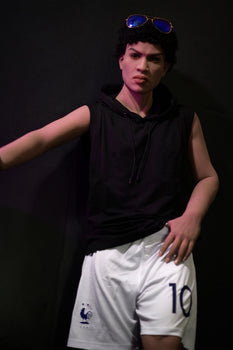RIDMII Albin 167cm Head TPE Strong Dark Tan Athletic Adult Male Love Sex Doll