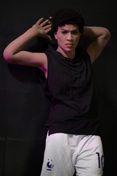 RIDMII Albin 167cm Head TPE Strong Dark Tan Athletic Adult Male Love Sex Doll