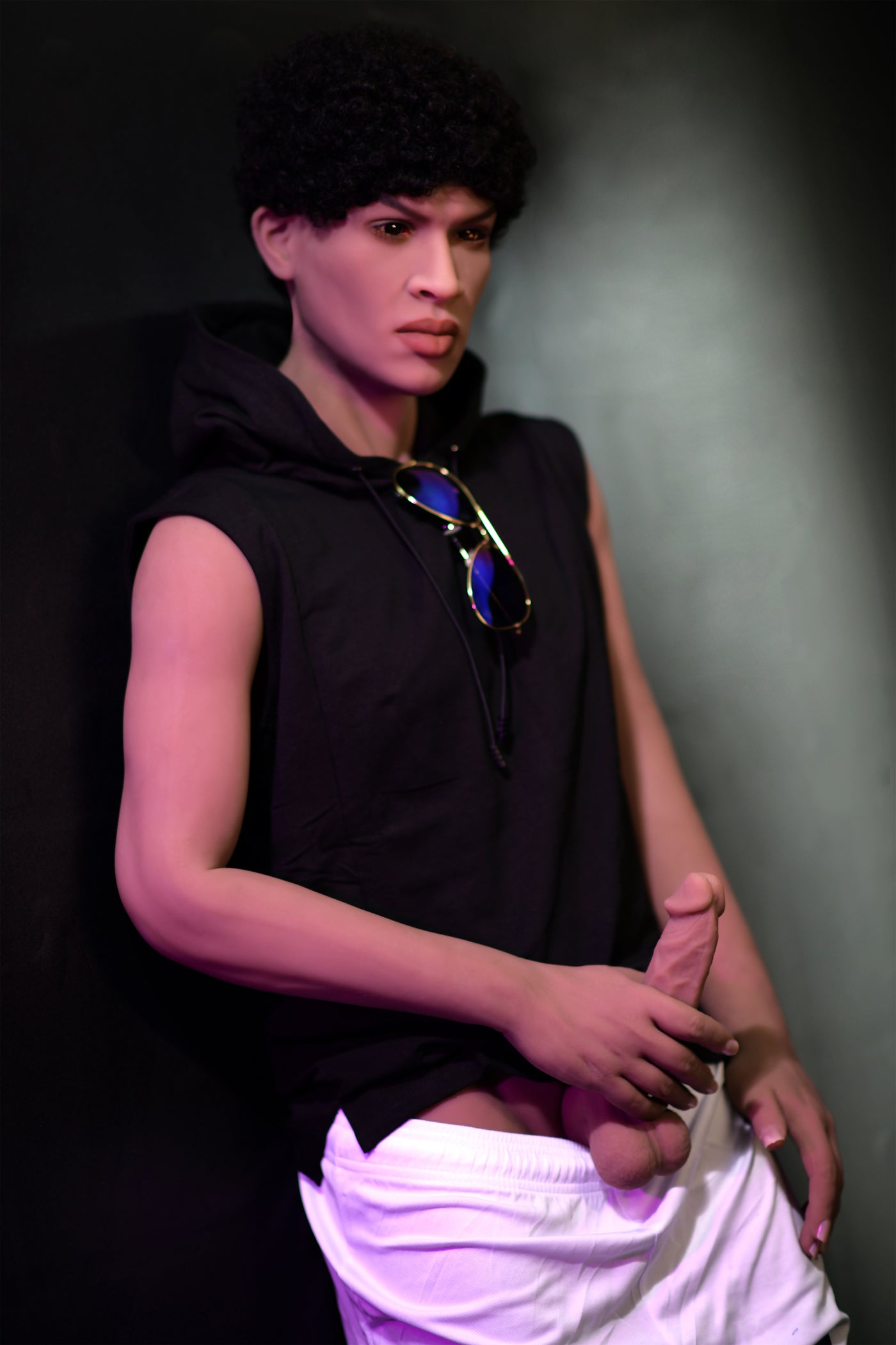 RIDMII Albin 167cm Head TPE Strong Dark Tan Athletic Adult Male Love Sex Doll
