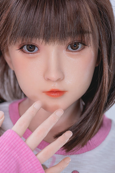 Kiki 5ft18 / 158cm #70 Head Full Silicone Medium Boobs Cute Japanese Teen Sex Doll