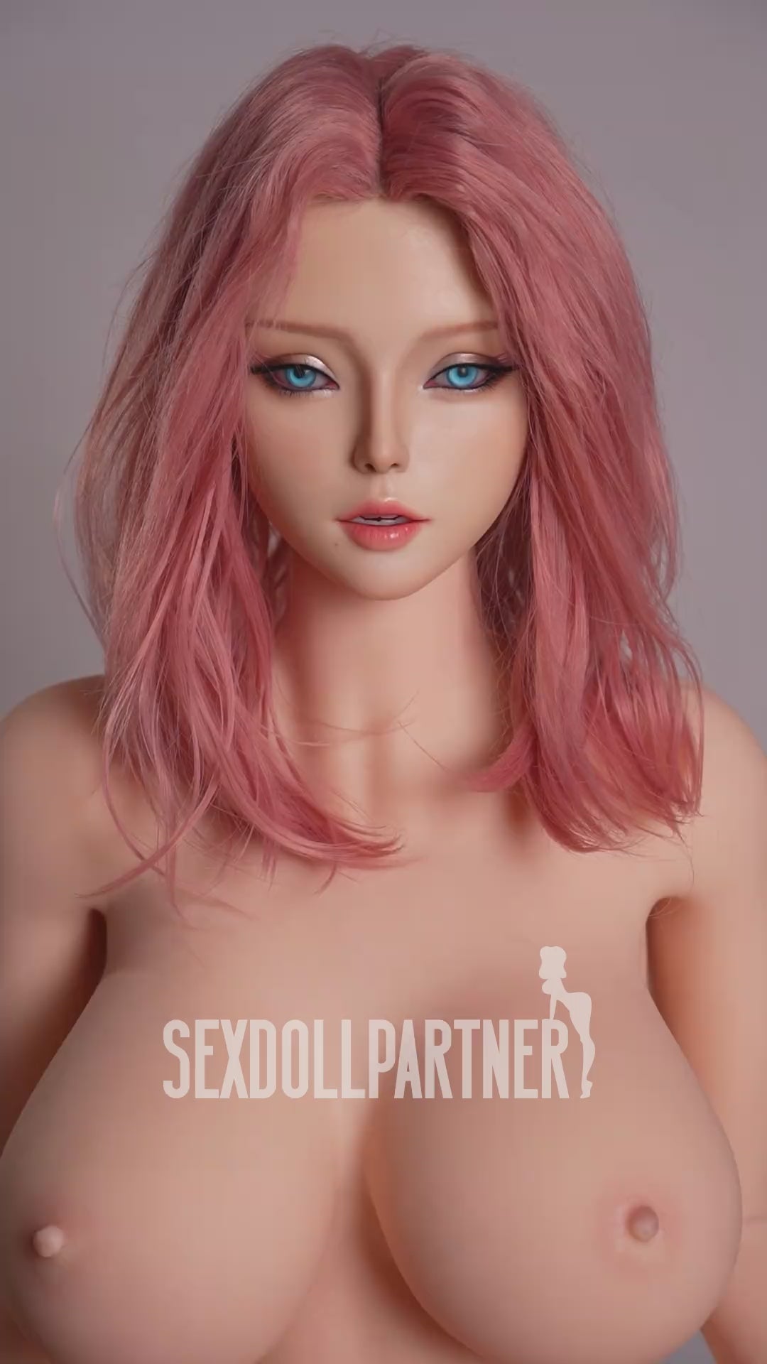 US Stock - YAMIEE Rowena Unique Design K39 5ft31/ 161cm ROS Head TPE Body Hentai Huge Tits Realistic Sex Doll For Blowjob Free 2nd Head