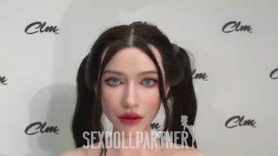 US Stock - Climax Armani 5ft28/161cm ROS Head Full Silicone Huge Boobs Hot Mature Adult Sex Doll With Yoga Skeleton