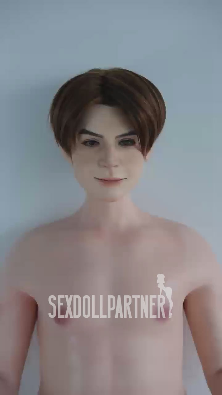 Andrew 5ft25/ 160cm L1 Head Full Silicone Cute Femebay Real-Size Male Sex Doll For Sale