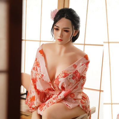 US Stock-RIDMII 158cm Yukina Japanese Girl Sex Doll Silicone Head TPE Body - 158cm, Ridmii, Unique Design, US Stock - SexDollPartner