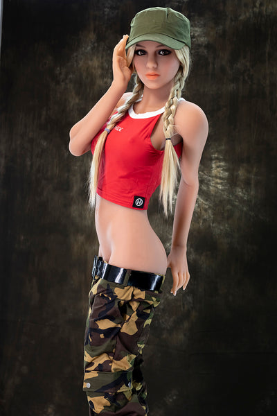 US Stock - SexDollPartner 166cm 174 Head Blonde Army Girl Hot Sex Doll - 166cm, Top 10, US Stock - SexDollPartner