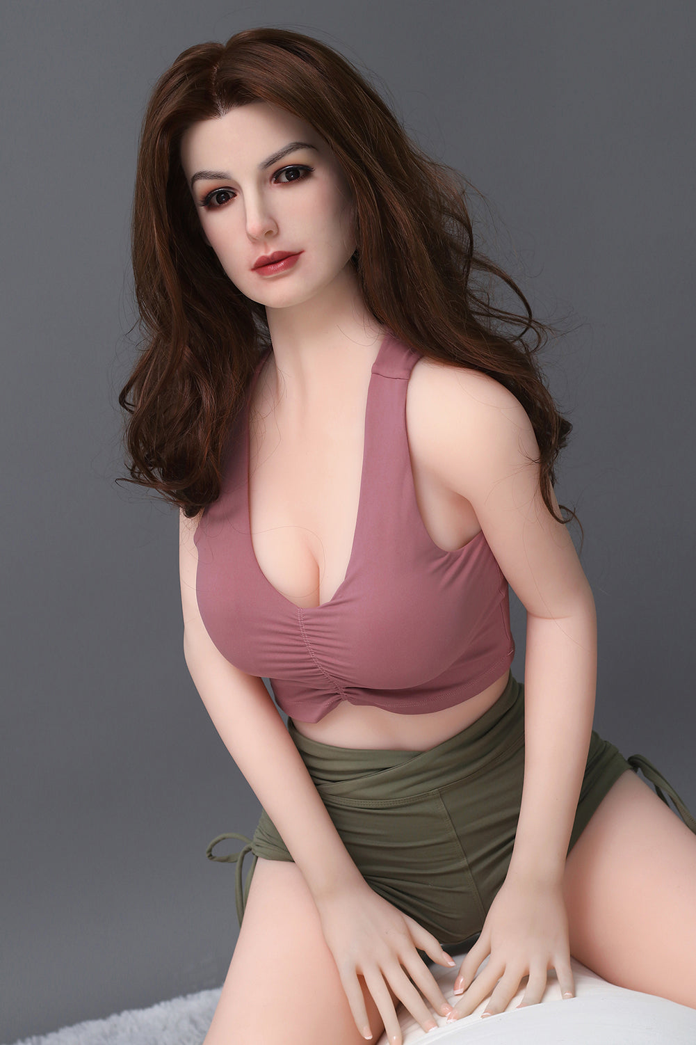 US Stock - SexDollPartner Willa 165 cm 231 Head Black Hair Tall Wonder Girl - 165cm, US Stock - SexDollPartner
