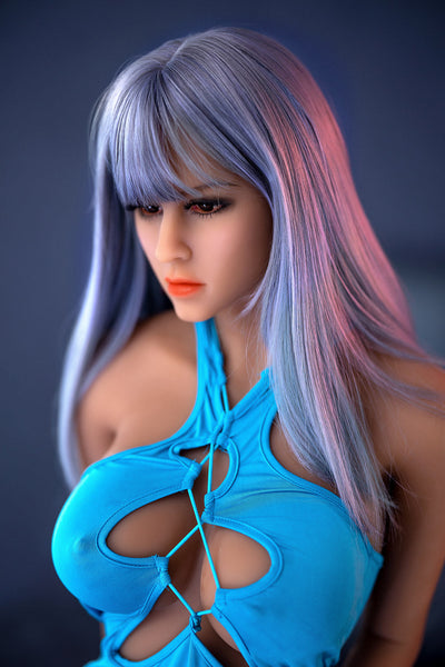 RIDMII Walpole 158cm Grey Hair Sexy hyper Realistic Sex Doll - Custom Sex Doll - SexDollPartner