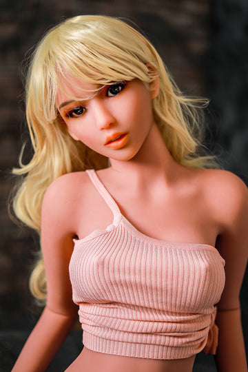 US Stock - RIDMII Gladys 5ft15/ 157m #77 Head TPE Blonde Small Breast Lifelike Teen Sex Doll