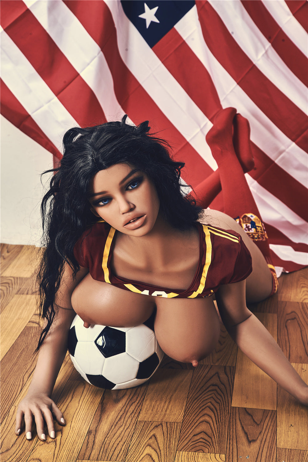 RIDMII Jane 163cm #56 Head Vibrant Soccer Big Breats Sex Doll - Custom Sex Doll - SexDollPartner