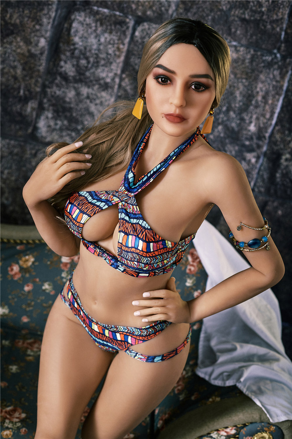 EU Stock - Irontechdoll Julia 5ft21/ 159cm #72 E-CUP TPE Full Size Sex Doll Big Boobs