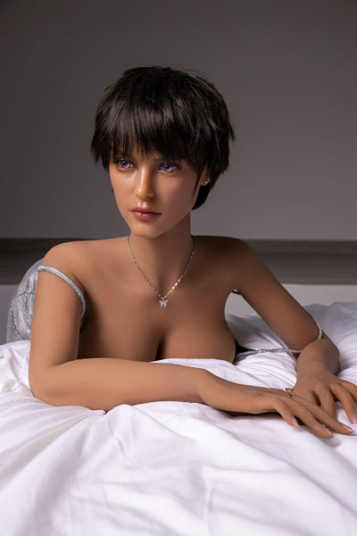 RIDMII 163cm Stephine Unique Design Silicone Head Short Hair Love Sex Doll - Custom Sex Doll - SexDollPartner