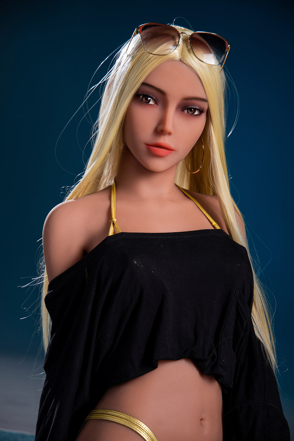 RIDMII Henley 161cm #345 Blonde Straight Hair Life Size Love Sex Doll - 161cm, Custom Sex Doll, New Arrivals - SexDollPartner