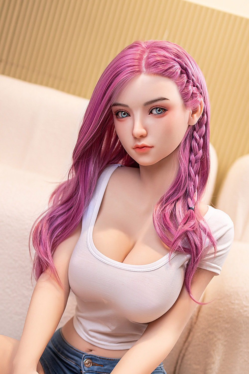 Harriet 5ft25 / 160cm #58 Head TPE Real-life Young Curvy Girl Sex Doll   SexDollPartner