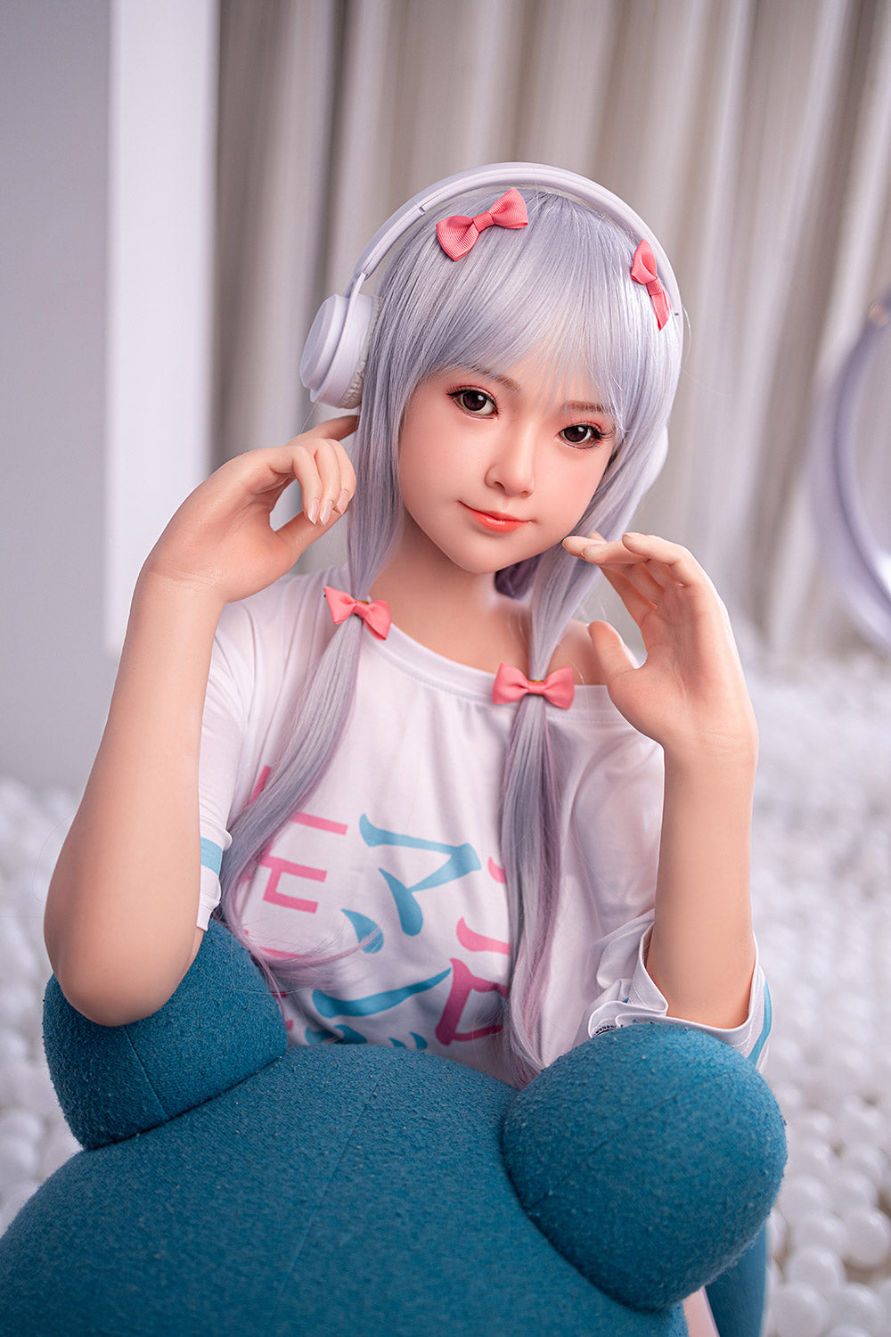 RIDMII Corrinne 158cm 30# Small Breasts Young Girl Love Doll Realistic Full Silicone Sex Doll - Custom Sex Doll - SexDollPartner