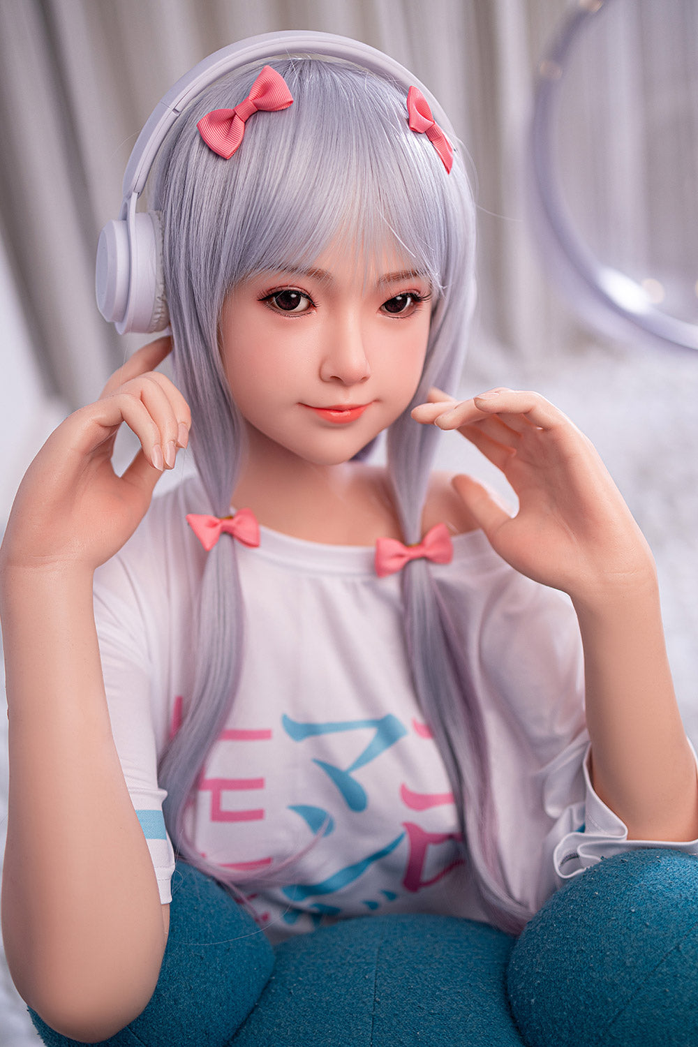 RIDMII Corrinne 158cm 30# Small Breasts Young Girl Love Doll Realistic Full Silicone Sex Doll - Custom Sex Doll - SexDollPartner