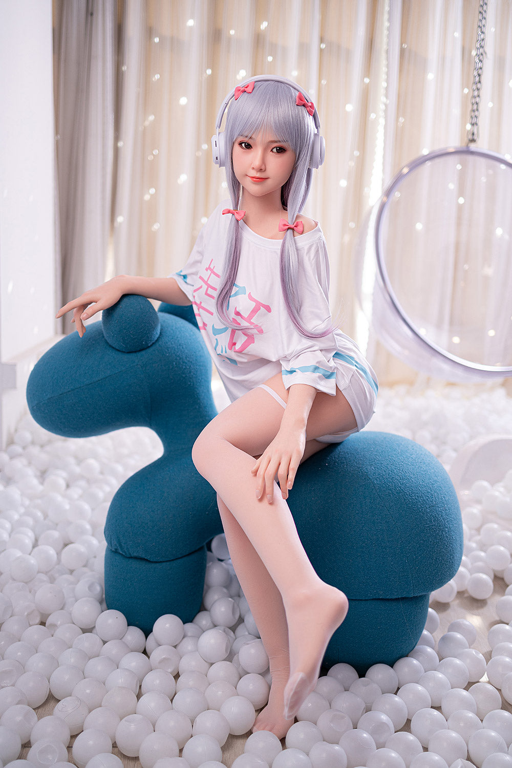 RIDMII Corrinne 158cm 30# Small Breasts Young Girl Love Doll Realistic Full Silicone Sex Doll - Custom Sex Doll - SexDollPartner