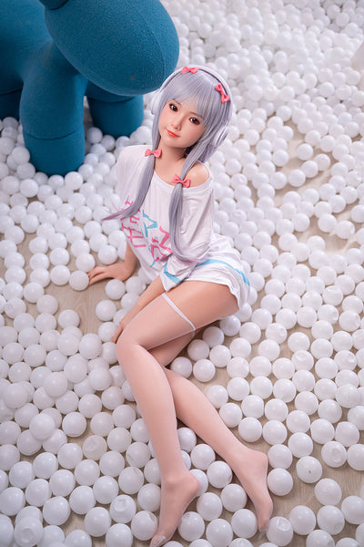 RIDMII Corrinne 158cm 30# Small Breasts Young Girl Love Doll Realistic Full Silicone Sex Doll - Custom Sex Doll - SexDollPartner